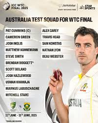 AUS vs SA WTC Final 2025