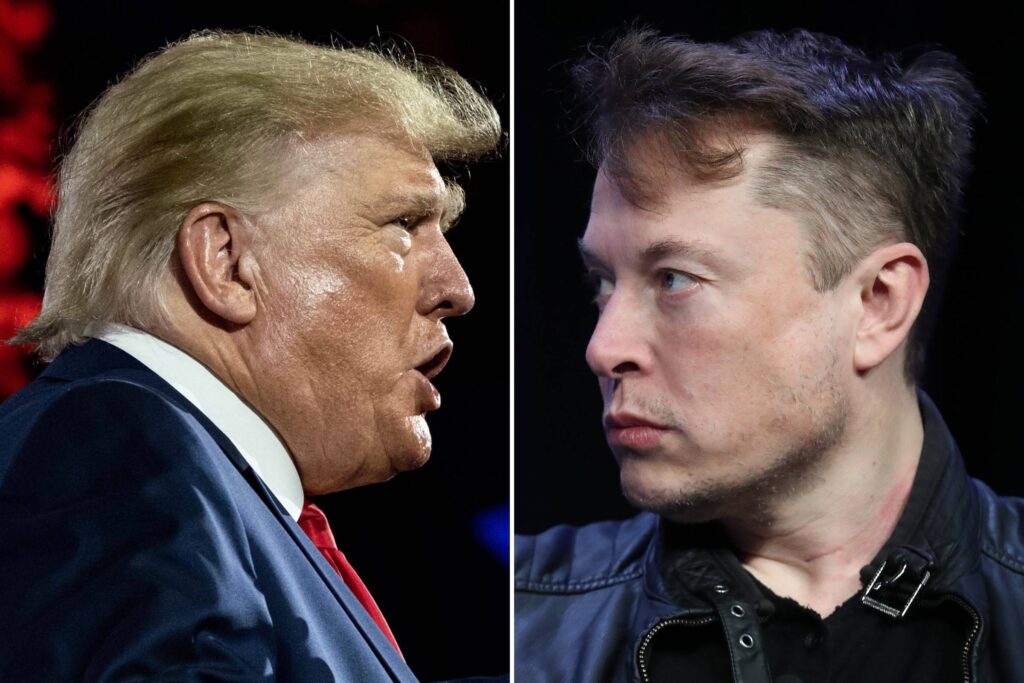 Elon Musk exposed trump